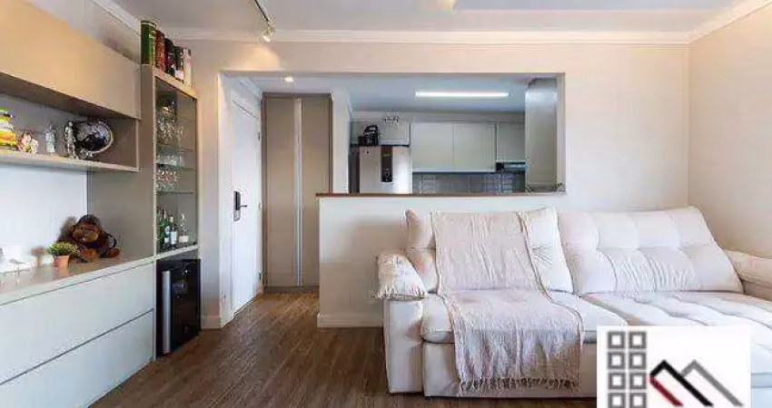 Apartamento 2 dormitórios (75m²), 2 dormitórios, mobiliado, 1 vaga, varanda. ao lado do shopping morumbi
