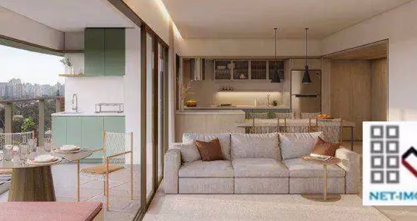 Apartamento garden 3 dormitórios (155,87m²), 1 suíte, terraço, 1 vaga. a 100 metros da estação fradique coutinho