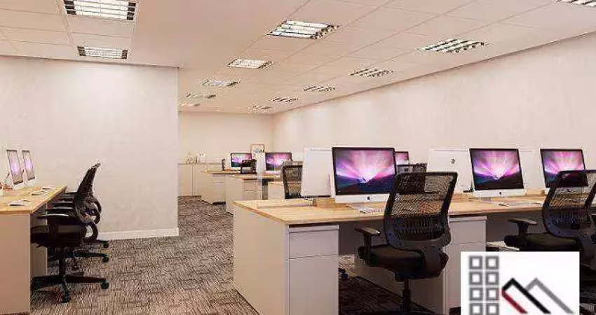 Conjunto comercial (380m²), 4 banheiros, mobiliado, 7 vagas. sob medida no conceito plug&play