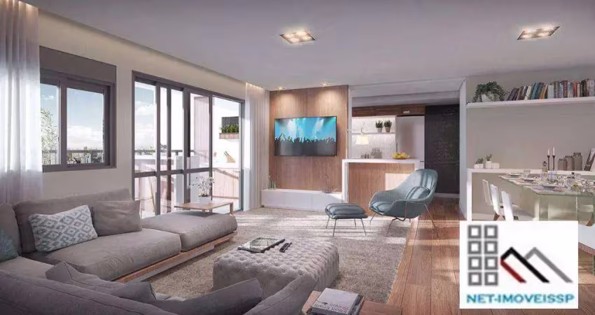 Apartamento 3 dormitórios (166m²), 3 suites, 3 vagas, varanda. no melhor do bosque da sáude