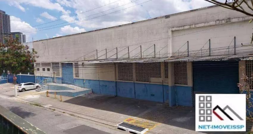 Galpão comercial/industrial(2.949m²), docas. localização privilegiada na vila leopoldina