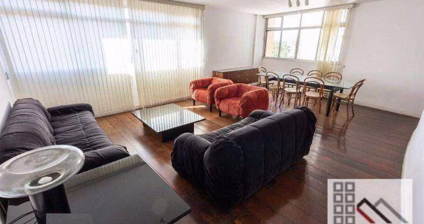 Apartamento 3 Dormitórios (185m²), 1 Suíte, 2 Vagas. Linda vista panorâmica para o vale do Pacaembu
