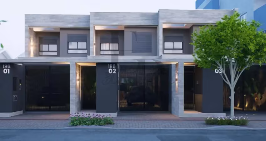 Sobrado geminado à venda no bairro iririú - joinville: modernidade, conforto e praticidade!