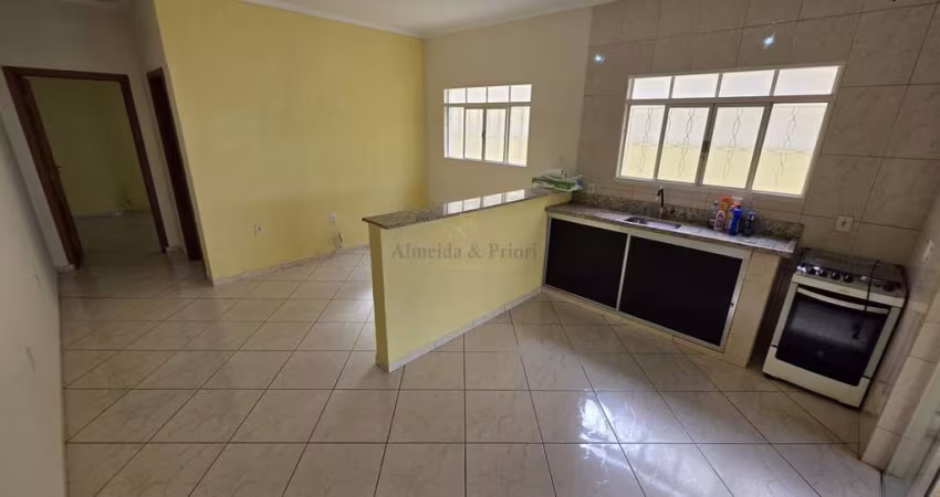 Casa para Locação em Indaiatuba, Jardim Cidade Jardim, 1 dormitório, 1 banheiro, 2 vagas