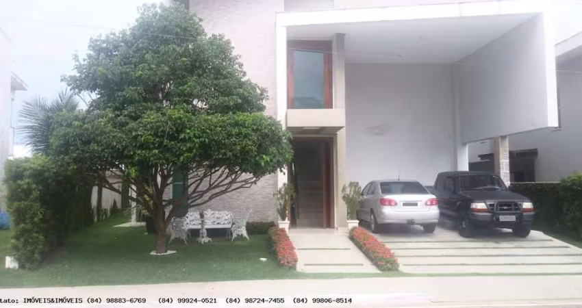 Casa em Condomínio para Venda em Parnamirim, PARQUE DAS NAÇÕES, 5 dormitórios, 3 suítes, 2 banheiros, 4 vagas