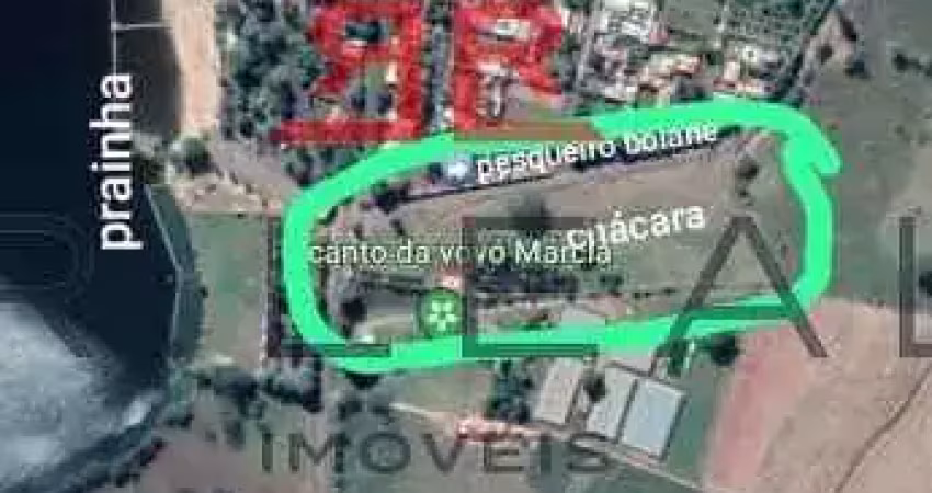 Chacara em frente a Prainha de Arealva