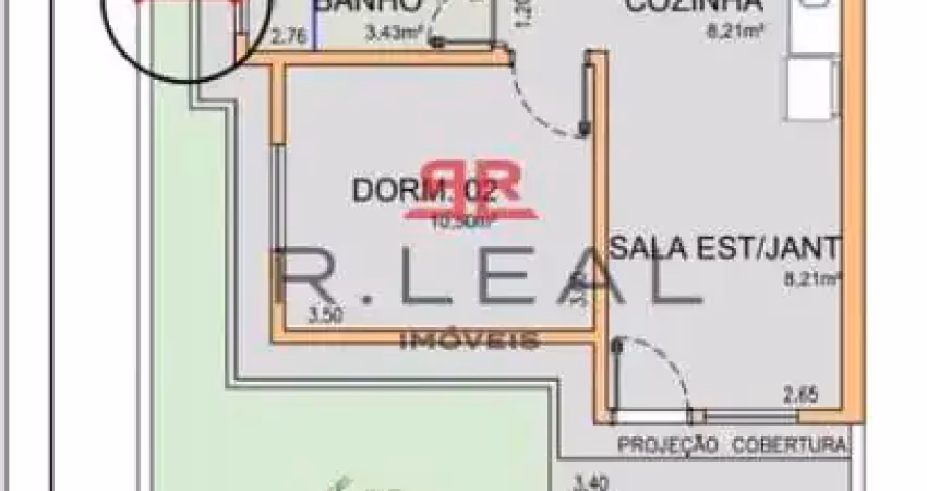 Casa com 2 quartos à venda no Residencial Parque Granja Cecília A, Bauru 