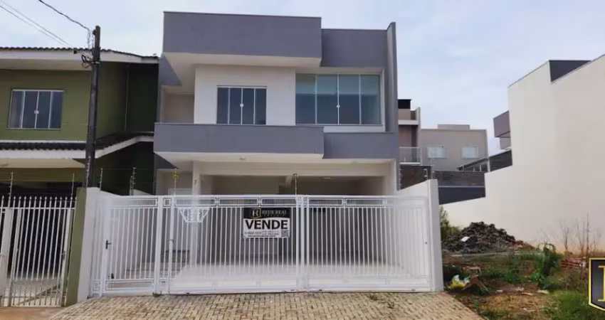 Sobrado para venda em guarapuava, boqueirão, 3 dormitórios, 1 suíte, 2 banheiros, 2 vagas