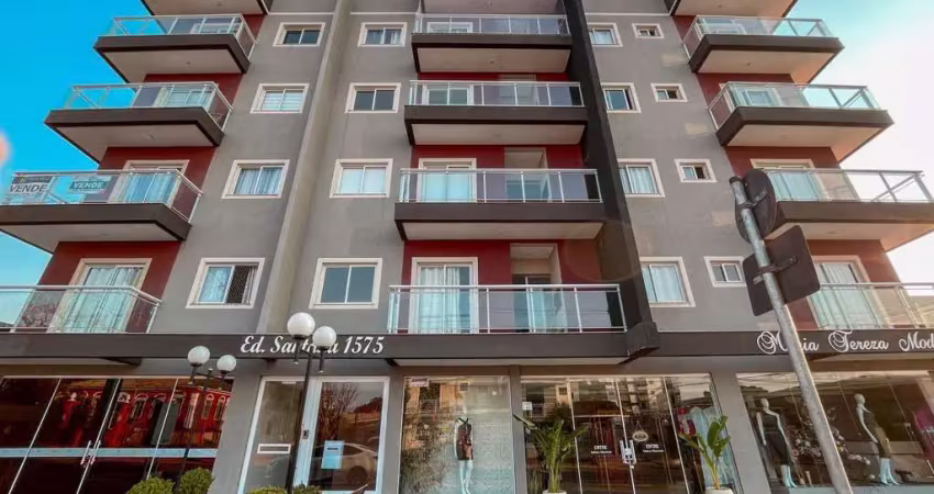 Apartamento para venda em guarapuava, santana, 2 dormitórios, 1 suíte, 1 banheiro, 2 vagas