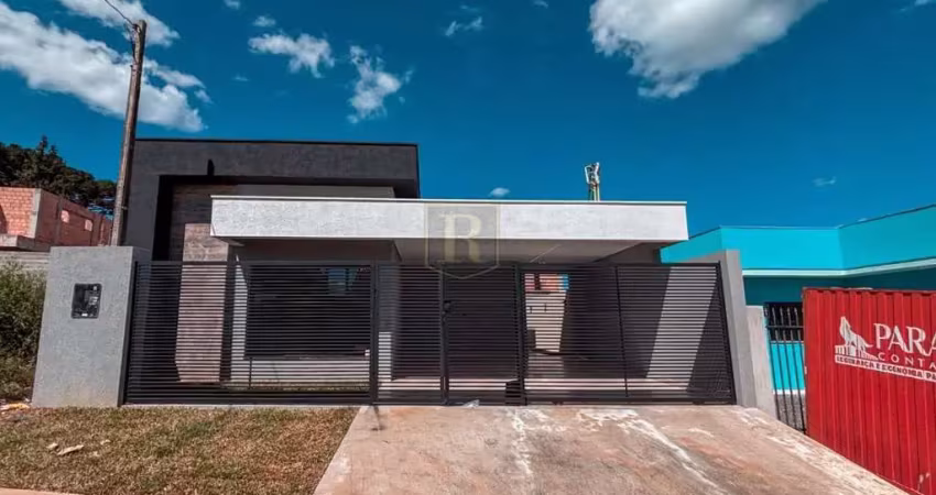Casa para Venda em Guarapuava, Boqueirão, 3 dormitórios, 1 suíte, 2 banheiros, 2 vagas
