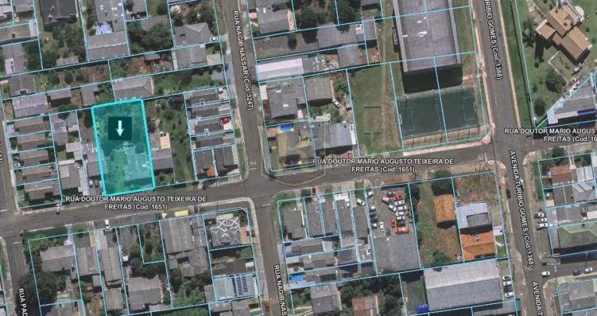 Terreno à venda na Rua Doutor Mário Augusto Teixeira Freitas, 488, Vila Bela, Guarapuava
