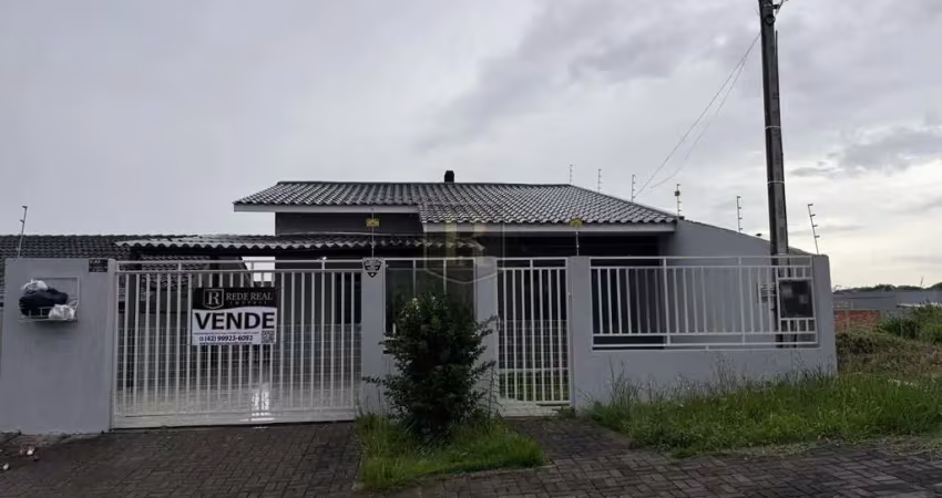 Casa para venda em guarapuava, boqueirão, 3 dormitórios, 1 suíte, 2 banheiros, 1 vaga