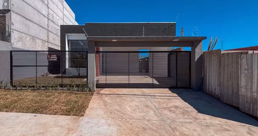 Casa para venda em guarapuava, boqueirão, 3 dormitórios, 1 suíte, 2 vagas