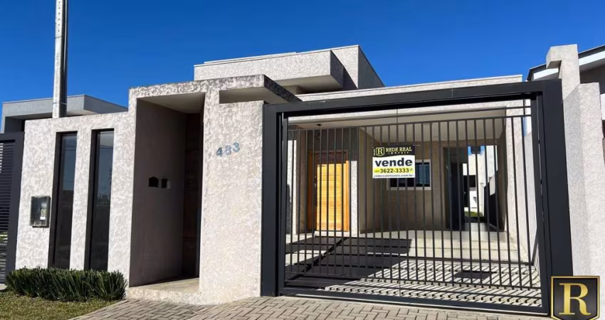 Casa para Venda em Guarapuava, Vila Bela, 3 dormitórios, 1 suíte, 1 banheiro, 2 vagas