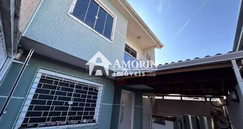 Sobrado com 3 dormitórios à venda, 130 m - fazendinha - curitiba pr