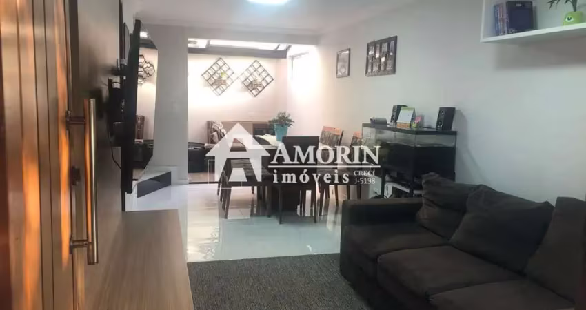 Sobrado em condomíno, com 100m2 no fazendinha, curitiba - pr