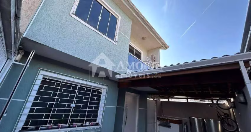 Sobrado com 3 dormitórios à venda, 130 m - fazendinha - curitiba pr