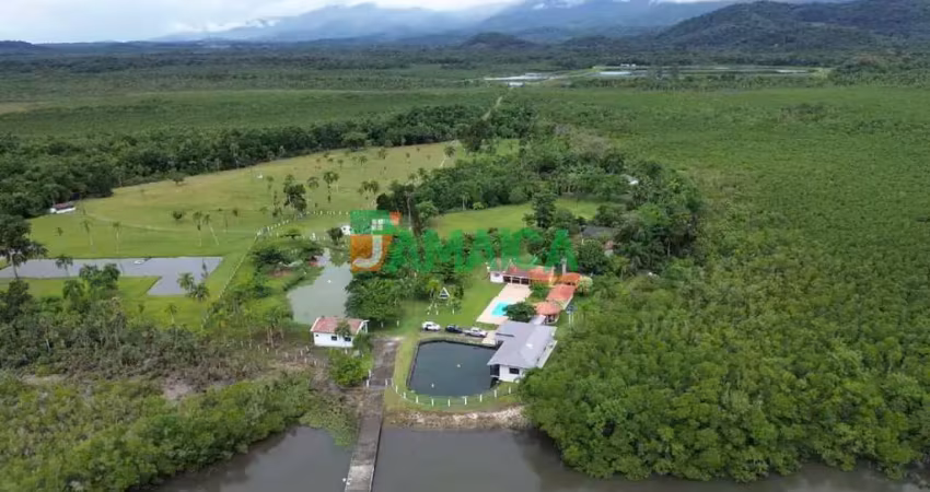 Oportunidade única na ilha da barrinha - baía de paranaguá / alexandra - 36,3 hectares com casa sede de 216 m² - 5234