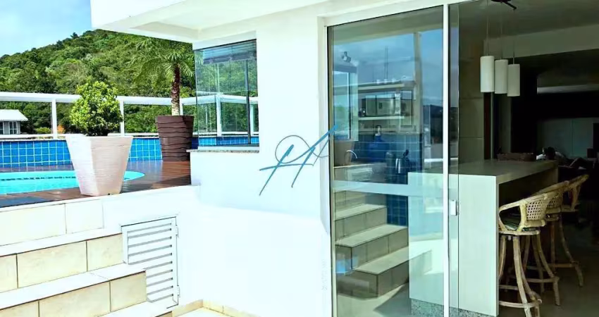 Cobertura à venda em bombinhas, distrito de canto grande, com 3 suítes, com 139.2 m²