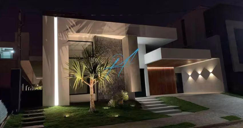 Casa à venda em maringá, chácaras aeroporto, com 3 suítes, com 255 m², ecogarden residence