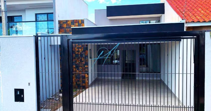 Casa à venda em Maringá, Jardim Paris VI, com 3 quartos, com 107 m²