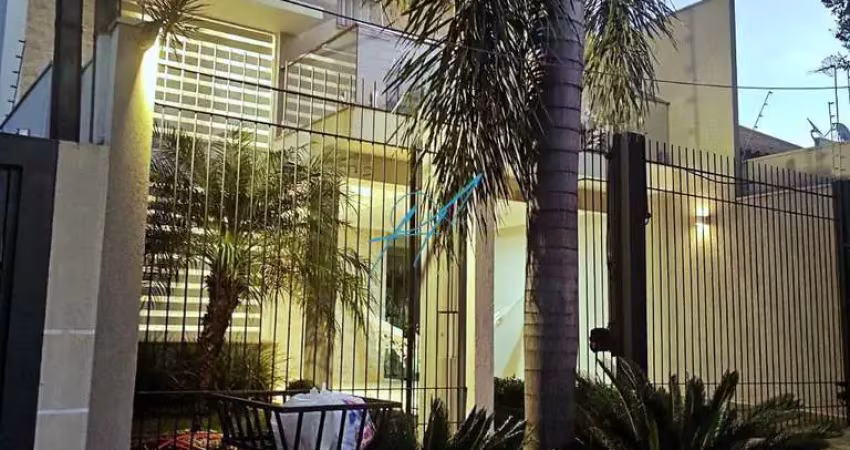 Sobrado à venda em maringá, jardim paris, com 3 quartos, com 153 m²