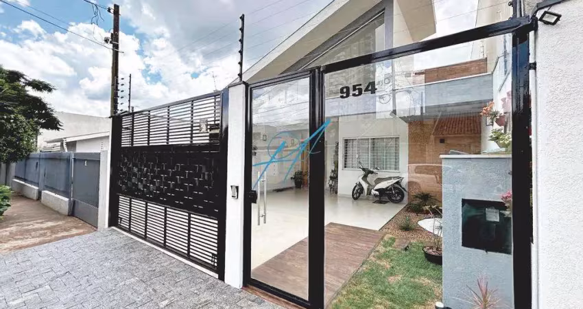 Casa à venda em maringá, jardim leblon, com 3 quartos, com 105 m²
