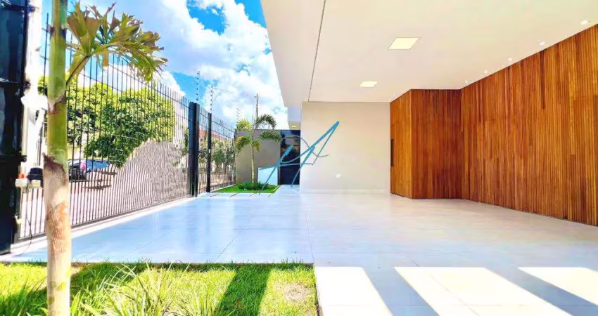 Casa à venda em maringá, jardim ipanema, com 3 quartos, com 131.3 m²