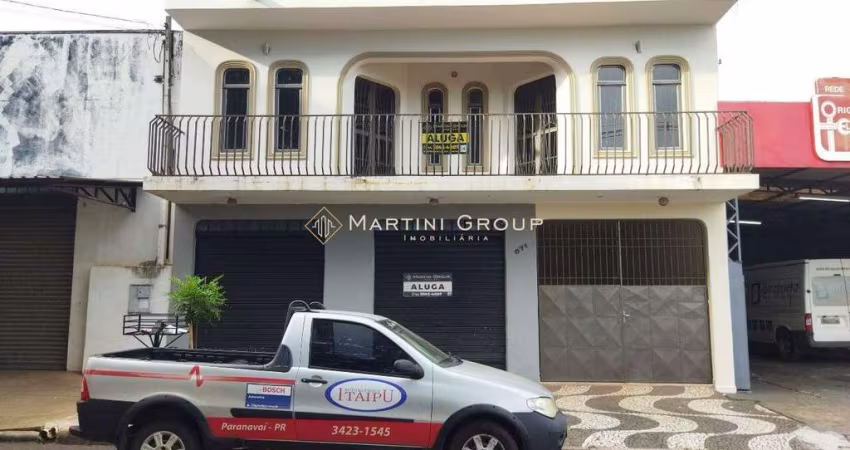 Apartamento Sobre Loja Para Locação na Rua: Souza Naves ao Lado da Auto Elétrica Itaipu