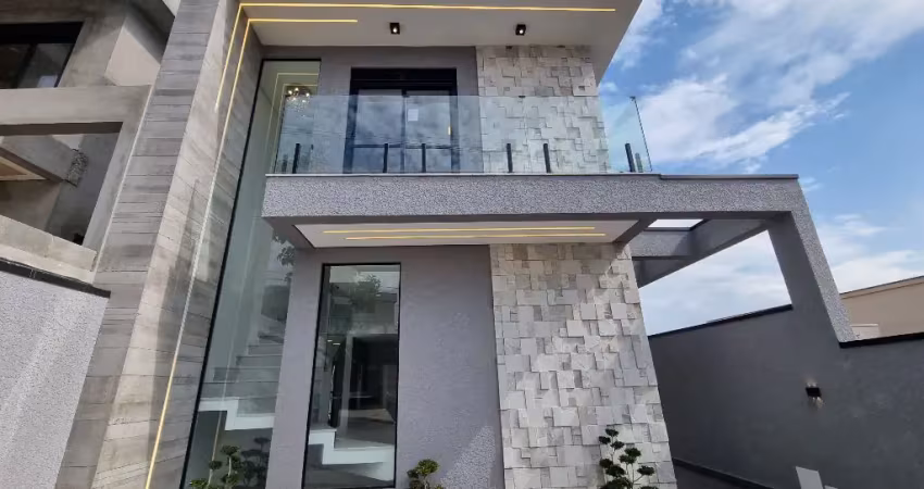 Residência de 3 suítes com hidromassagem, piscina, alexa e fino acabamento no condomínio villas do jaguari