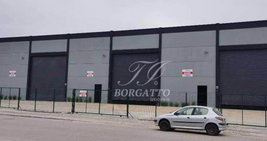 Galpão para alugar, 398 m² por R$ 8.480,00/mês - Praça - Tijucas/SC