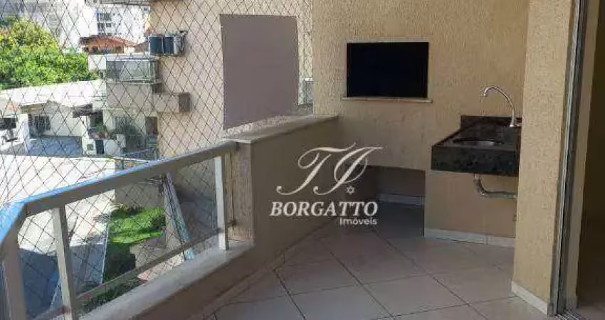 Apartamento com 3 dormitórios para alugar, 115 m² por R$ 3.717,09/mês - Centro - Itapema/SC