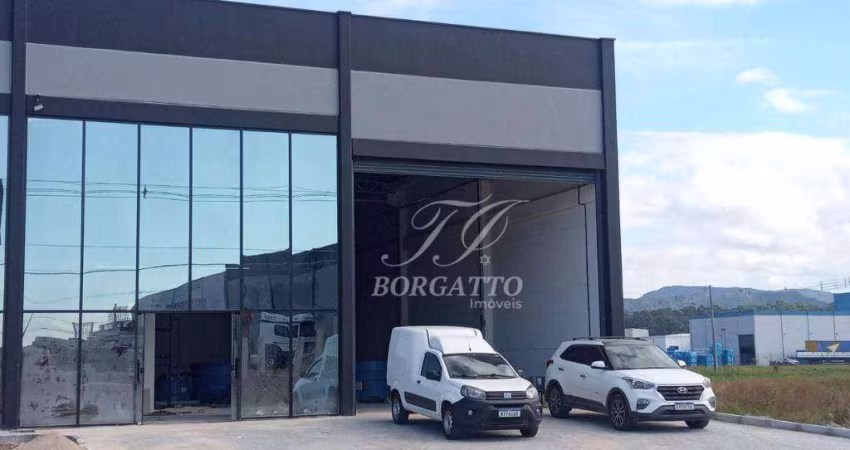 Galpão para alugar, 443 m² por R$ 9.980,00/mês - Praça - Tijucas/SC
