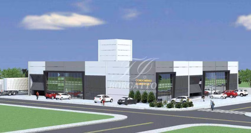 Galpão para alugar, 443 m² por R$ 10.480,00/mês - Praça - Tijucas/SC