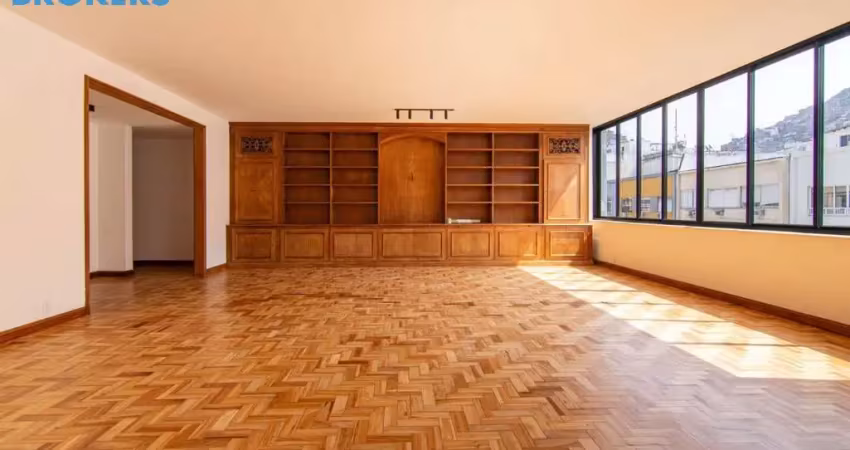 Apartamento de luxo em copacabana: 4 quartos, 1 suíte, 3 banheiros, 3 vagas de garagem - 280m² - rio de janeiro-rj