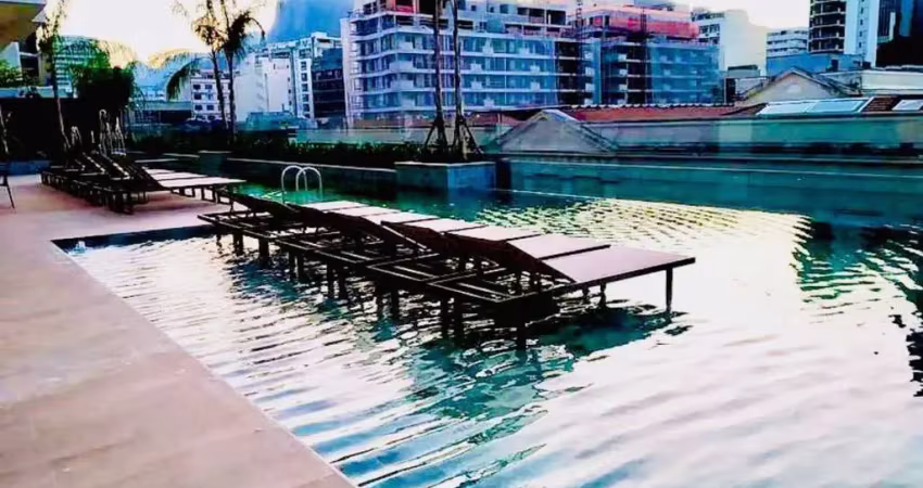 Apartamento à venda em botafogo-rj: 2 quartos, 1 suíte, 1 sala, 2 banheiros, 1 vaga - 78m² de luxo no rio de janeiro!