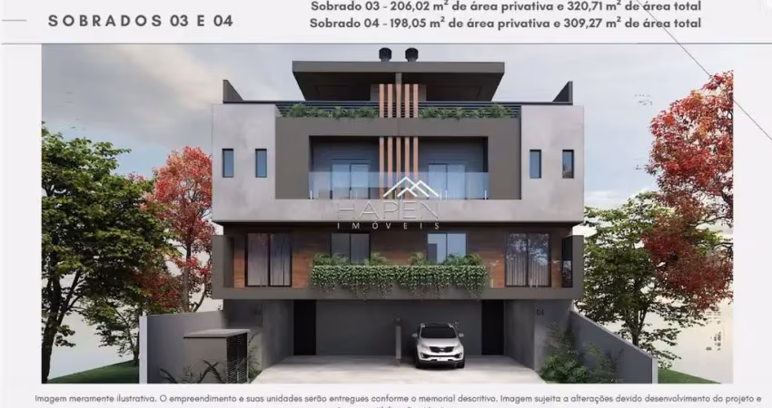 Casa com 3 quartos à venda na Rua José Sabóia Cortes, --, Ahú, Curitiba