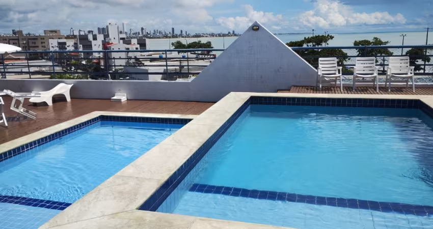 Flat com Vista Mar em Tambaú – Oportunidade com valor abaixo da média!