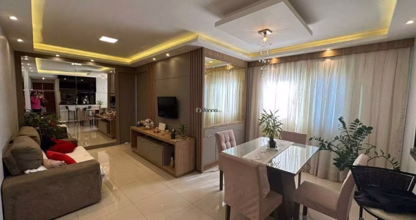 Apartamento com três quartos s/1 suíte