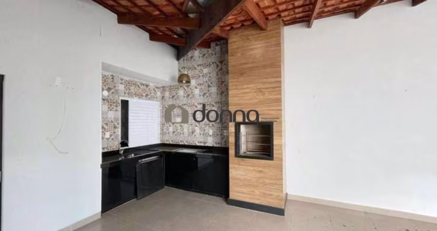 Casa à venda, 2 quartos, 1 vaga, Recreio dos Bandeirantes - Uberaba/MG