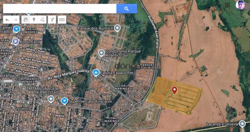Lote / Terreno à venda, Conjunto Maringá I - Uberaba/MG
