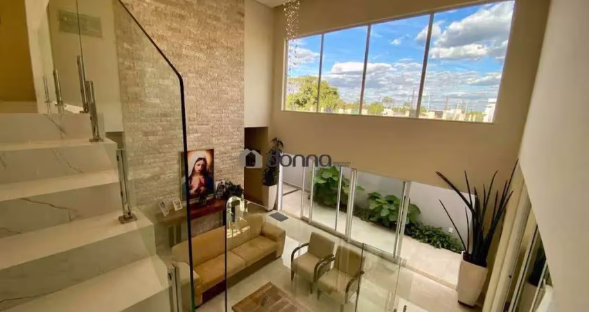 Casa à venda, 3 quartos, 3 suítes, 4 vagas, damha residencial uberaba iii - uberaba/mg