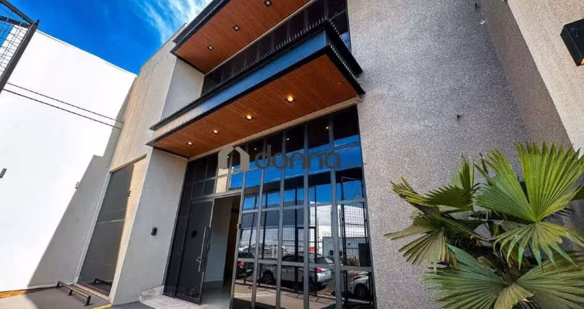 Galpão premium 360?m² com mezaninos, escritórios e estacionamento – próximo ao aeroporto