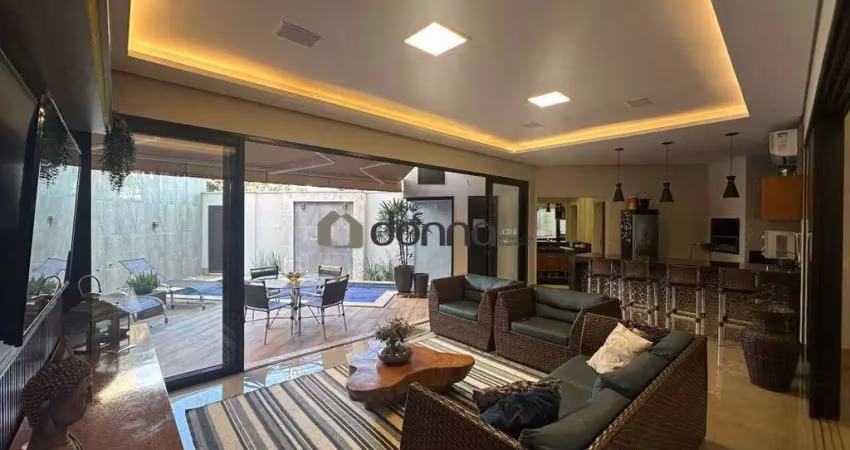 Casa à venda em uberaba, damha residencial uberaba ii — 4 suítes, 4 vagas, lazer completo