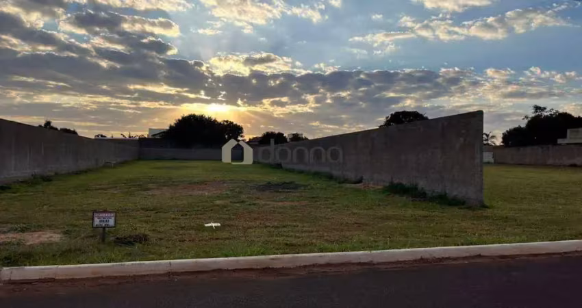 Lote em condomínio à venda, residencial mário de almeida franco - uberaba/mg