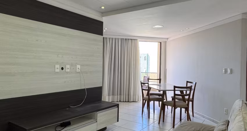 ALUGO - Apto Semi mobiliado | 01 Quadra da Orla | 102m² | 02 Dormitórios | 02 Varandas | Cabo Branco