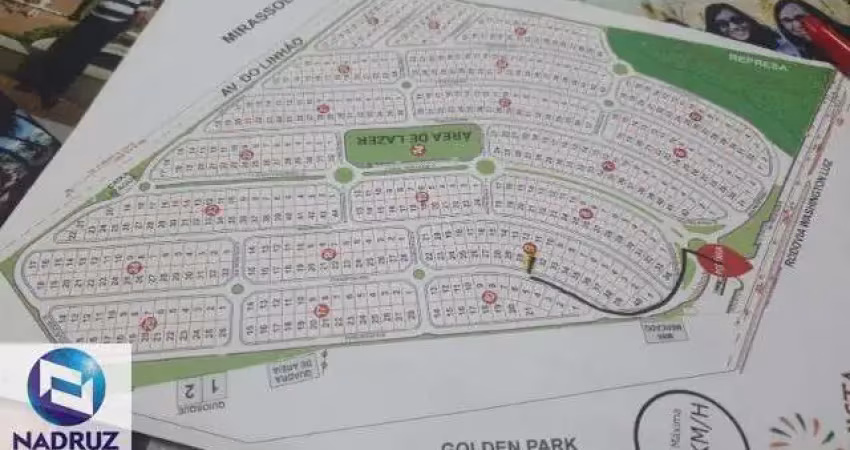 Terreno em condomínio à venda em mirassol-sp, bairro terra vista  377,42 m² de área privativa!