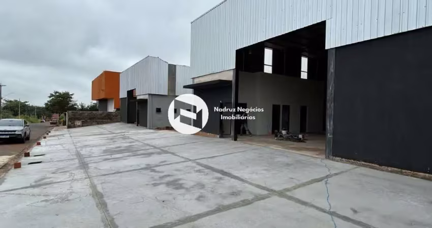 Aluguel de barracão comercial de alto padrão em são josé do rio preto - 600m² - distrito industrial
