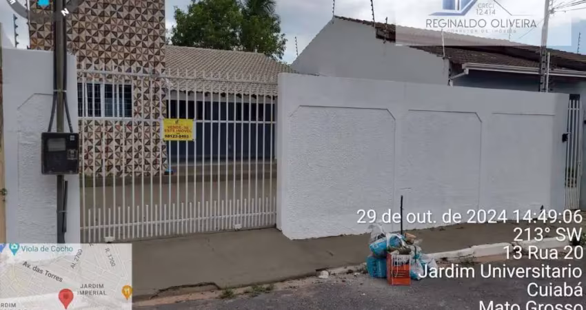 Casa com 3 quartos à venda na Rua 20 C. 02 Q. 30, Jardim Universitário, Cuiabá