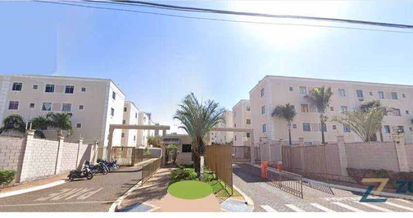 Apartamento com 2 dormitórios à venda, 44 m² por R$ 155.000,00 - Conjunto Guanabara - Uberaba/MG